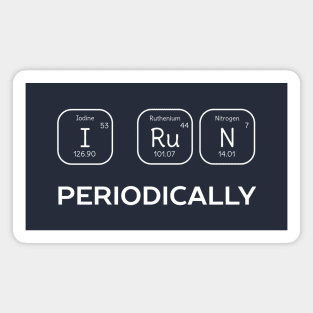 Running and Science Pun T-Shirt Magnet